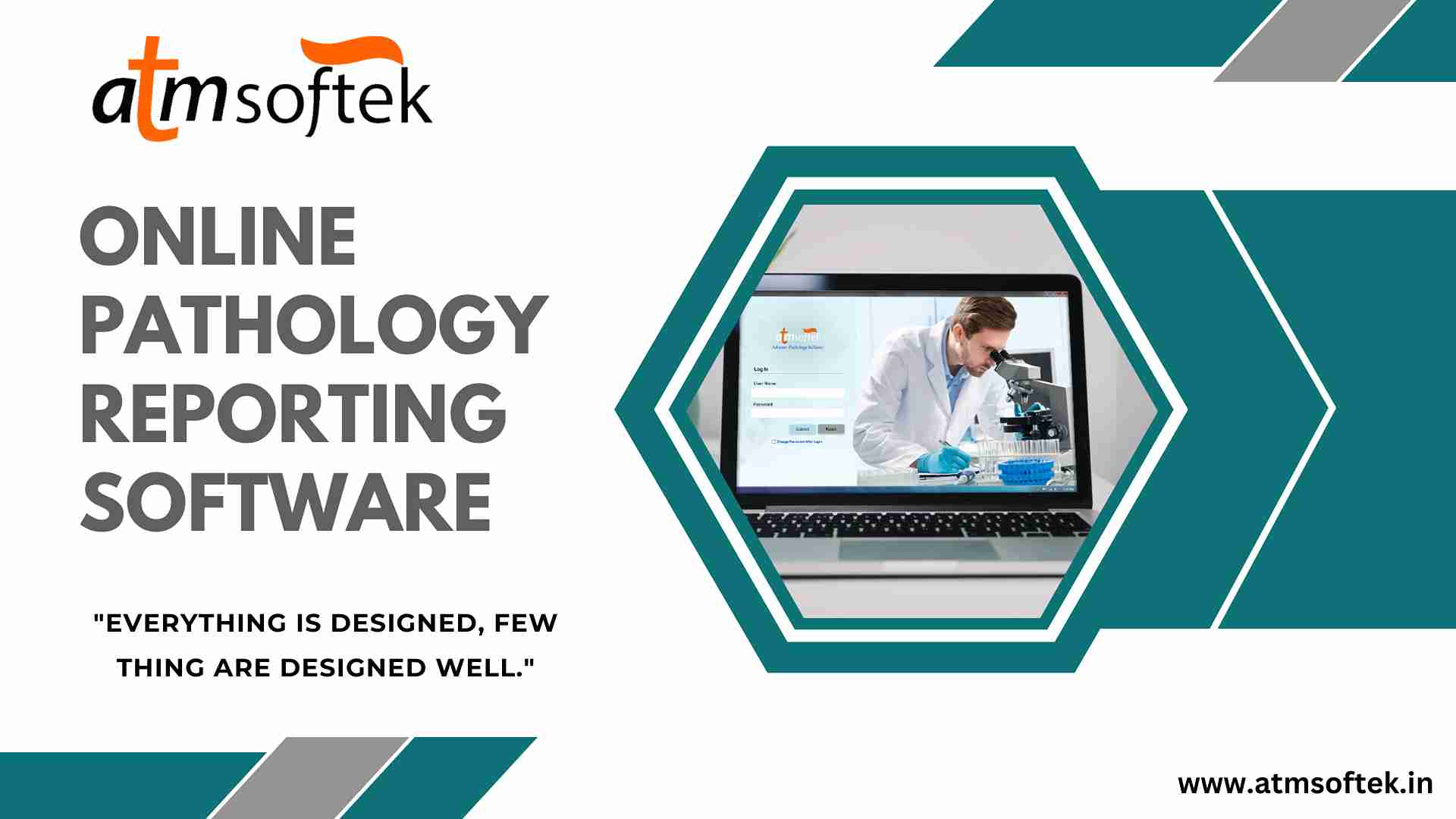 Online pathology reporting software